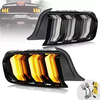 VLAND LED Tail Lights For 2015-22 Ford Mustang W/ Sequential & 5Modes Rear Lamps • $519