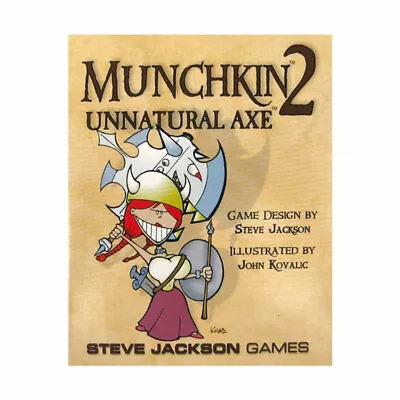 SJG1410 Steve Jackson Games Munchkin 2: Unnatural Axe (Revised Edition) • $21.74