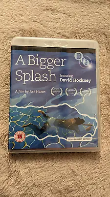 A Bigger Splash - David Hockney - BFI -  BluRay NEW With Booklet • £19.99