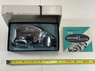 Vintage Dexter Mat Cutter No. 3 W/ Original Box Made In USA • $4.95