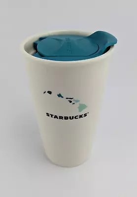 $28.88 • Buy Starbucks 2014 - Hawaii Ceramic Travel Tumbler Mug Hawaiian Islands W/lid 12oz