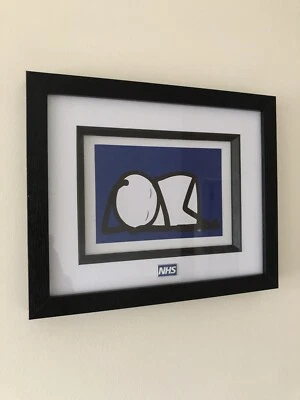 £84 • Buy STIK Baby Original Framed Art Card Print - NHS