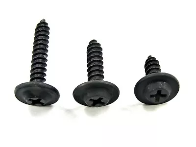 $26.95 • Buy Black #10 Phillips Flat Top Trim Screws- 1/2  To 1  Long- 150 Pcs (50ea)- J#322T