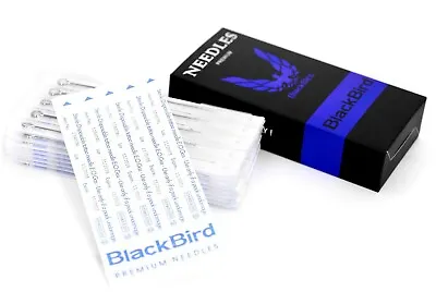 50 X Blackbird Pro Tattoo Needles Sterilized ROUND LINERS SHADERS MAGNUMS • $11.25