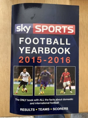 £3.99 • Buy Sky Sports Football Yearbook 2015/2016 - Soft Cover - Excellent Condition