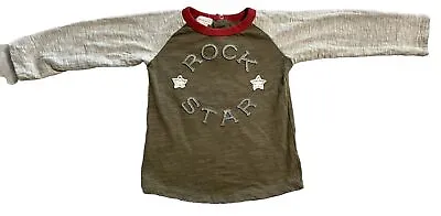 Mud Pie  Rock Star Long Sleeve Shirt Sz. 24 Mo.-2T-3T (212.C) • $12