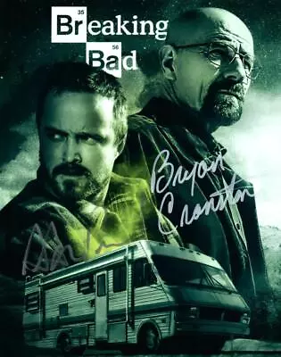 Bryan Cranston Aaron Paul Signed 8x10 Photo Picture Autographed Pic With COA • $77.72