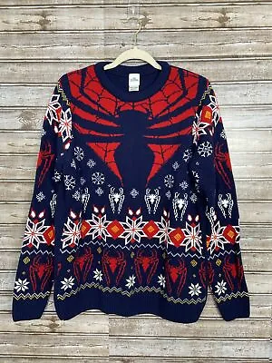 Miles Morales Ugly Christmas Sweater For Men And Women Marvel Spiderman Medium • $30