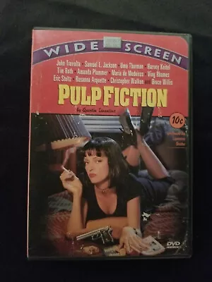 Pulp Fiction - DVD -  Very Good - Ving RhamesBruce WillisAmanda Plummer... • $5.99