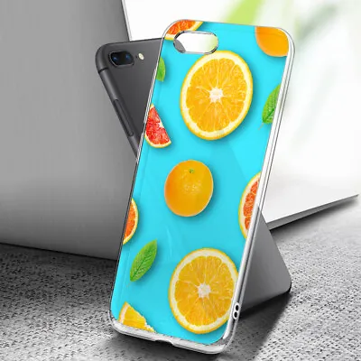 ( For IPhone 6 / 6S ) Art Clear Case Cover C0297 Orange • $7.99