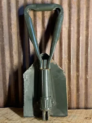 Vintage Folding Shovel Camping Shovel Green • $11.24