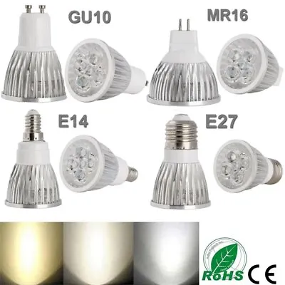 GU10 MR16 E27 E14 LED Bulb Spotlights Dimmable LED Lamps 9W 12W 15W AC 85-265V • $5.61