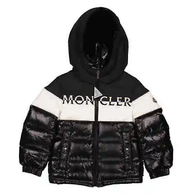 Moncler Boys Black Laotari Down Puffer Jacket • $398.55