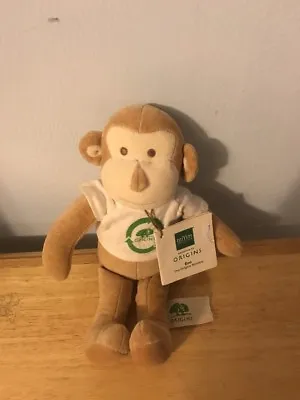 2009 Miyim Eco Origins Monkey Simply 100% Cotton Plush Doll Figure • $10.40