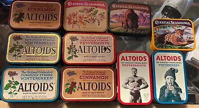 Altoids Tins Lot Of 10 • $24.99