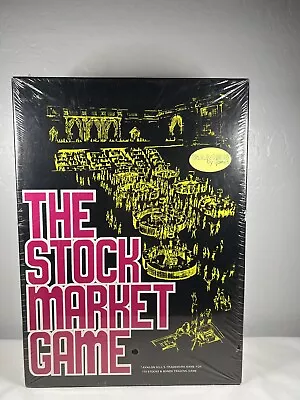 The Stock Market Board Game Avalon Hill Book Case Edition Vintage (New - Sealed) • $19.99