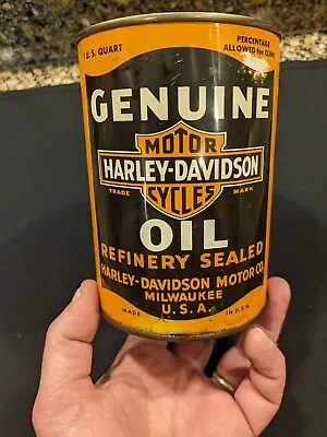 Harley-Davidson Original Motor Oil Can • $88