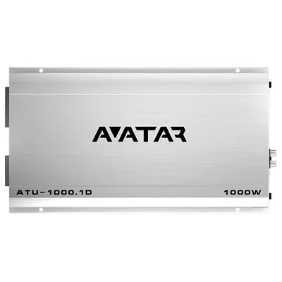 Avatar ATU-1000.1D Monoblock Class D 1000 Watt Amplifier Tsunami Series • $179.90