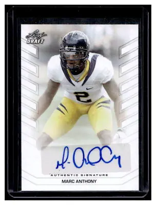 2013 Leaf Draft Autograph #BAMA1 Marc Anthony Auto RAVENS • $3.60