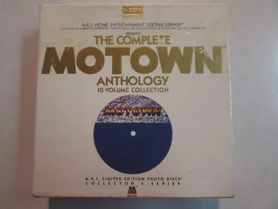 The Complete Motown Anthology Cd Box - Incomplete! Only Has 6 Discs 1 3 5 6 8 10 • $29.99