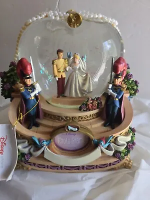 £67.22 • Buy Walt Disney Cinderella Wedding Snow Globe Music Box So This Is Love