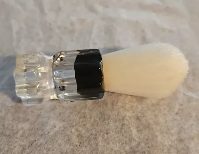 Vintage Ever Ready Clear Lucite Shaving Brush 100% Nylon 500N Made In USA Unused • $24