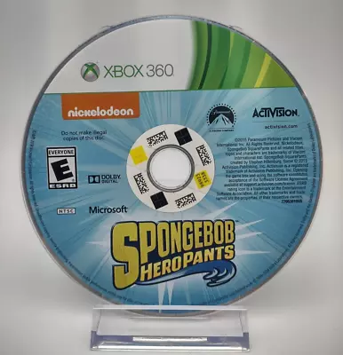 SpongeBob HeroPants (Microsoft Xbox 360 2015) - Disc Only - Tested • $9.99