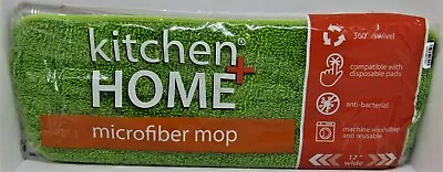 Kitchen Plus Home 17  Microfiber Mop With 360 Swivel.  B1 • $12.99