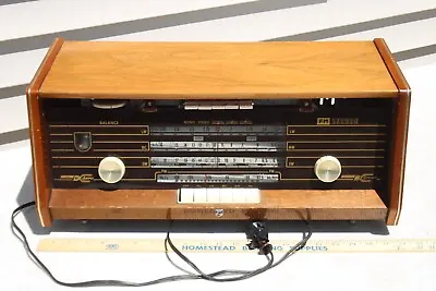 VTG Stereo Philips B3X43A ? Original Antique Radio Holland FOR PARTS REPAIR READ • $179.97
