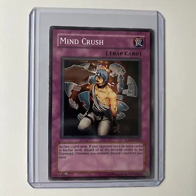 Mind Crush SOD-EN056 Common Unlimited Yu-Gi-Oh Card LP-MP • $1.85