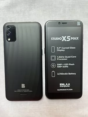 BLU Studio X5 Max (GSM Unlocked) Dual SIM Smartphone New Flash 5.7” 32GB/2GB • $39.90