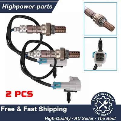 2X O2 Oxygen Sensor For Holden Commodore Monaro Statesman V8 LS1 LS2 L98 L76 AU • $42.99