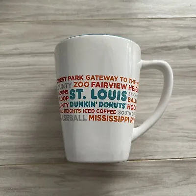 2017 St. Louis Dunkin Donuts Logo 12 Fl Oz Ceramic Mug Coffee Cup Good Cond • $2.99