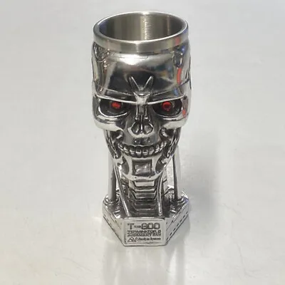£24.99 • Buy Terminator 2 Collectable Head Goblet Chalice Drinking Glass - Nemesis Now