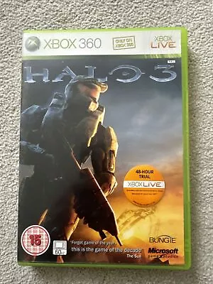Halo 3 (Microsoft Xbox 360 2007) Boxed With Manual • £0.99