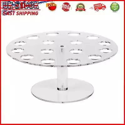 £9.69 • Buy 16 Hole Transparent Ice Cream Stand Cake Cone Holder Wedding Buffet Food Display