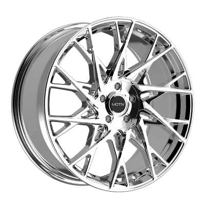 Motiv 18x8 Wheel Chrome 430C Maestro 5x4.5/5x120 +40mm Aluminum Rim • $267.99