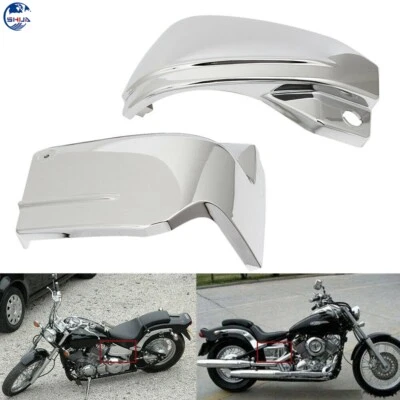 $31.98 • Buy US Chrome Battery Side Fairing Covers For Yamaha V-Star 650 DragStar XVS650 A/AT