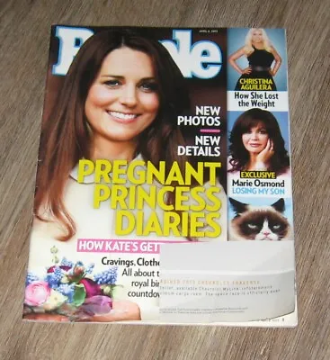 People Mag Kate Middleton MARIE OSMOND Nathan Fillion JENNA WOLFE Stephanie Gosk • £5.23