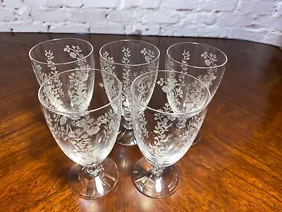 VINTAGE Fostoria Rambler Etched Drinkware Sets YOUR CHOICE -PICK 1- • $20