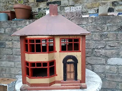 Vintage Large Edwardian Dolls House With Detachable Roof • £49.99