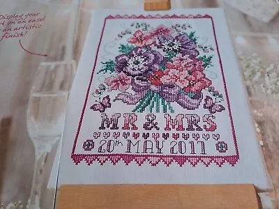 Cross Stitch Chart Lickle Ted Daffodil Teddy Bear Spring Flower Chart  Only • £1.25