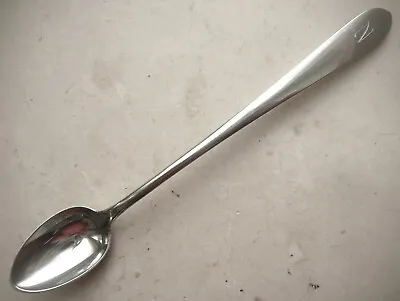 Kirk WADEFIELD Sterling ICE TEA SPOON 7 3/4  Monogram N • $36.99