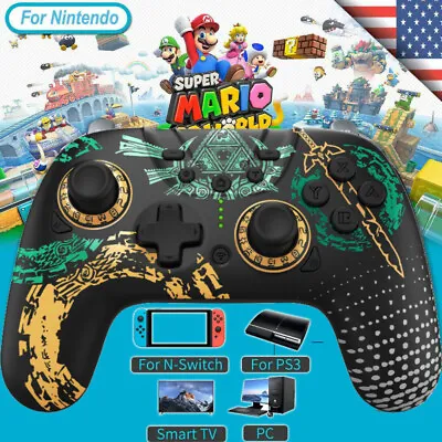 Wireless Bluetooth Controller For Nintendo Switch Pro Gamepads Super Mario&Zelda • $15.99