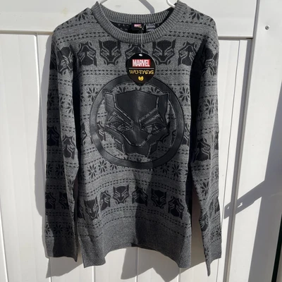 $24.49 • Buy Black Panther Wakanda Wu-Tang Christmas Sweater Mens Sweater L