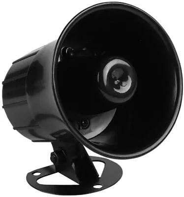 Electronic Alarm Siren Horn Outdoor For Home Security Protection System Loud • $19.78