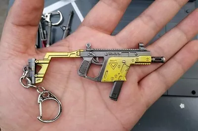 Mini Gun KRISS Vector Submachine Gun BattleField4 3.7inch Keychain IN USA • $2.99