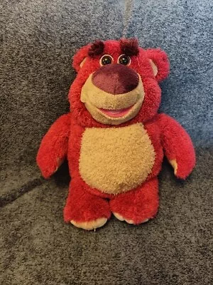 Disney Store Lotso Bear Large Soft Plush Cuddly Toy Strawberry Scent Toy Story • £7.99