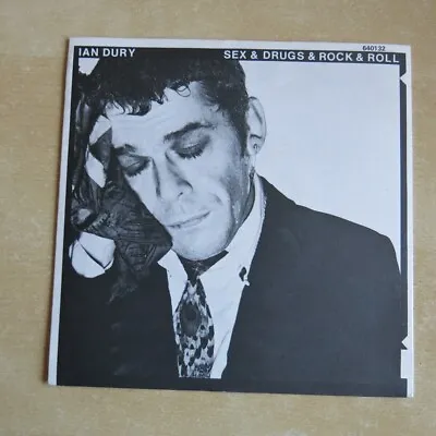 IAN DURY Sex & Drugs & Rock & Roll French Pressing 7  Stiff Records 1977 • £9.99