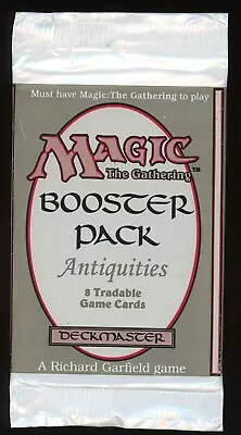 1x 1994 Antiquities Booster Pack ~ FACTORY SEALED ~ MTG/Magic ~ Workshop/Tawnos? • $91